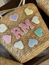 Load image into Gallery viewer, Straw Tote Beach Bag