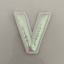 Load image into Gallery viewer, Hologram letter Patches