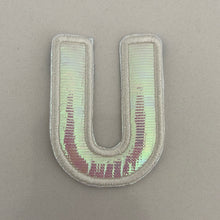 Load image into Gallery viewer, Hologram letter Patches