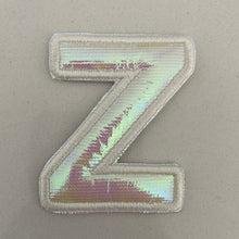 Load image into Gallery viewer, Hologram letter Patches