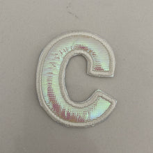 Load image into Gallery viewer, Hologram letter Patches