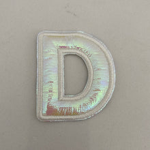 Load image into Gallery viewer, Hologram letter Patches