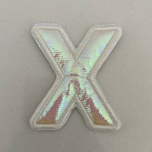 Load image into Gallery viewer, Hologram letter Patches