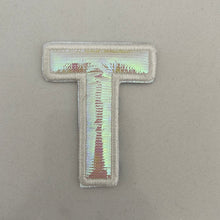 Load image into Gallery viewer, Hologram letter Patches