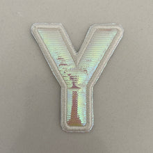 Load image into Gallery viewer, Hologram letter Patches