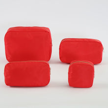 Load image into Gallery viewer, Red Nylon Pouches