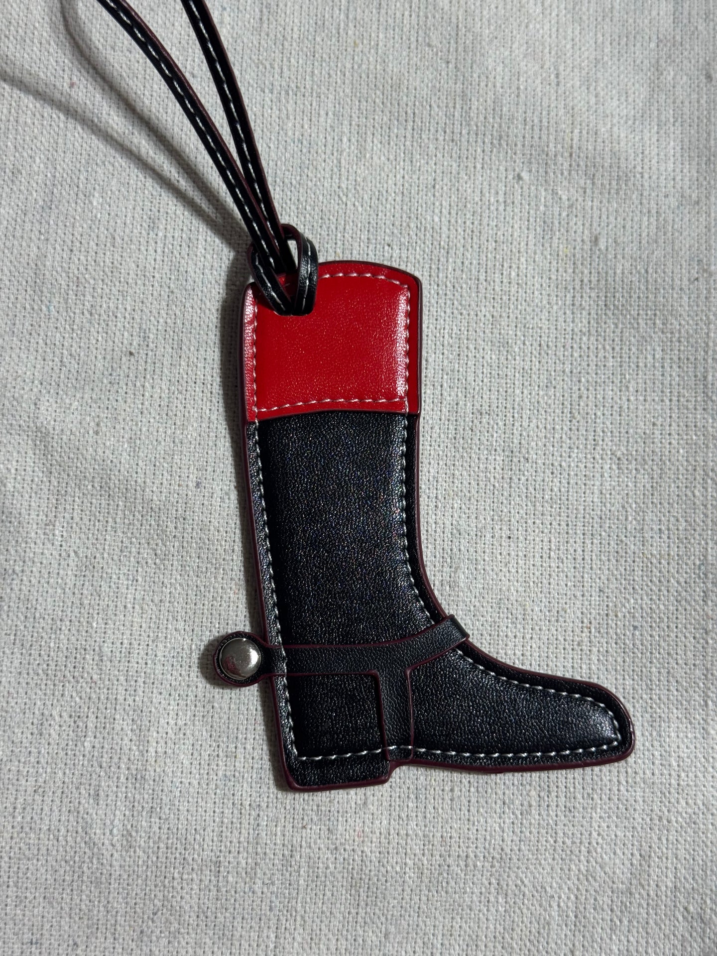 Cowboy Boot Bag Charm