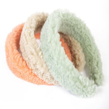Load image into Gallery viewer, 3 Cozy Bright Sunset Wool HeadBand

