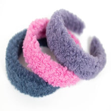 Load image into Gallery viewer, 3 Cozy Stylish Purple Wool HeadBand
