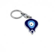 Load image into Gallery viewer, Evil Eye pomegranate Keychain

