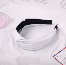Load image into Gallery viewer, Pure Glam PU HeadBands White
